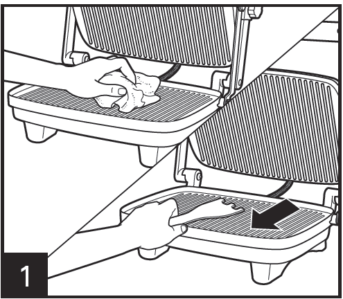 Hamilton Beach Panini Press Grill Sandwich Maker Instructions-9
