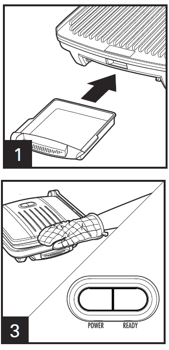 Hamilton Beach Panini Press Sandwich Maker User Manual-3