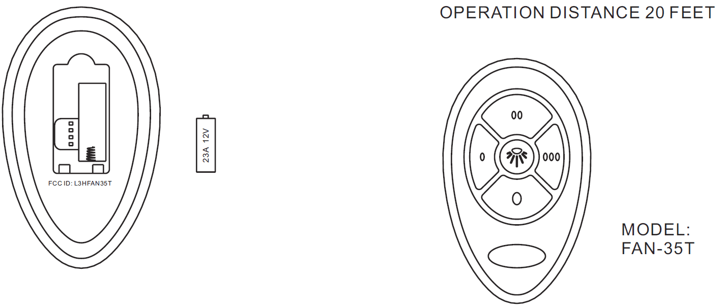 Harbor Breeze FAN35T Remote Control Ceiling Fan-4