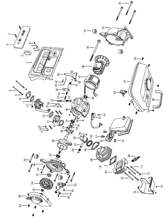 Harbor Freight TailGator 63024 Gas Generator 19