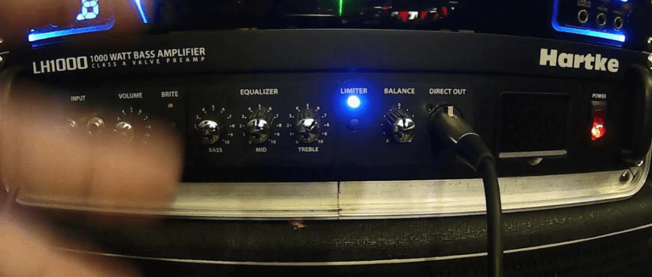 Hartke LH1000 Bass Amplifier Head User Manual-feat