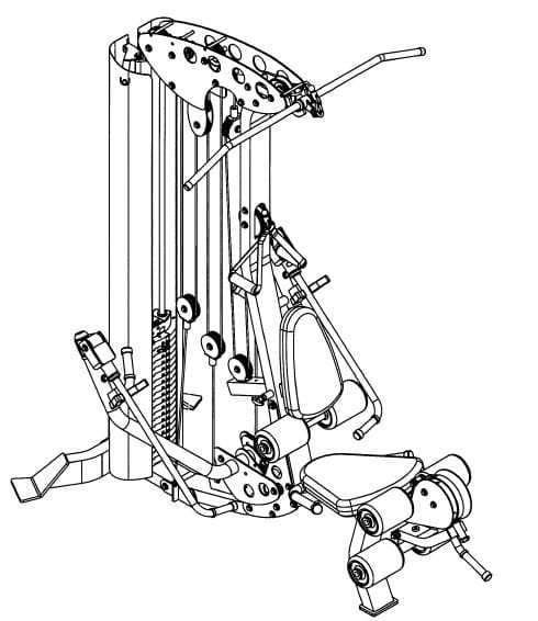 Hoist Fitness V5 Home Gym 1