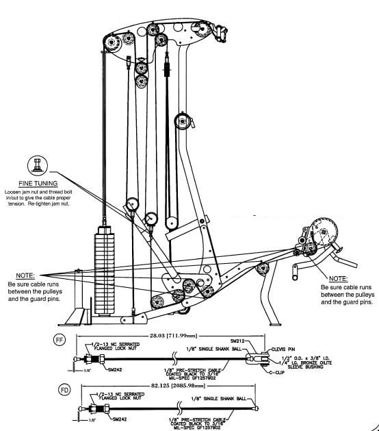 Hoist Fitness V5 Home Gym 17