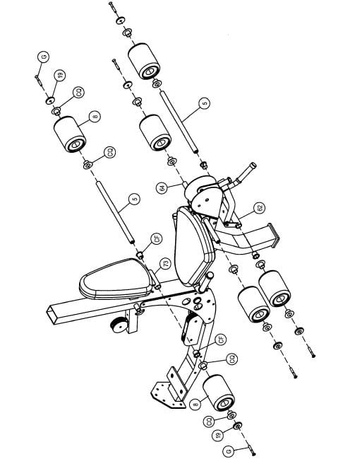Hoist Fitness V5 Home Gym 25