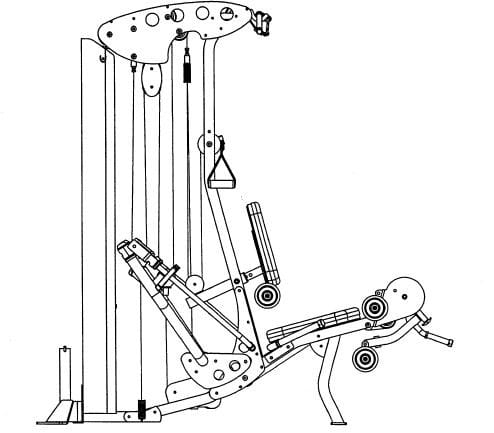 Hoist Fitness V5 Home Gym 26