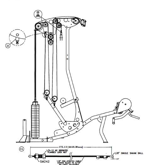 Hoist Fitness V5 Home Gym 36