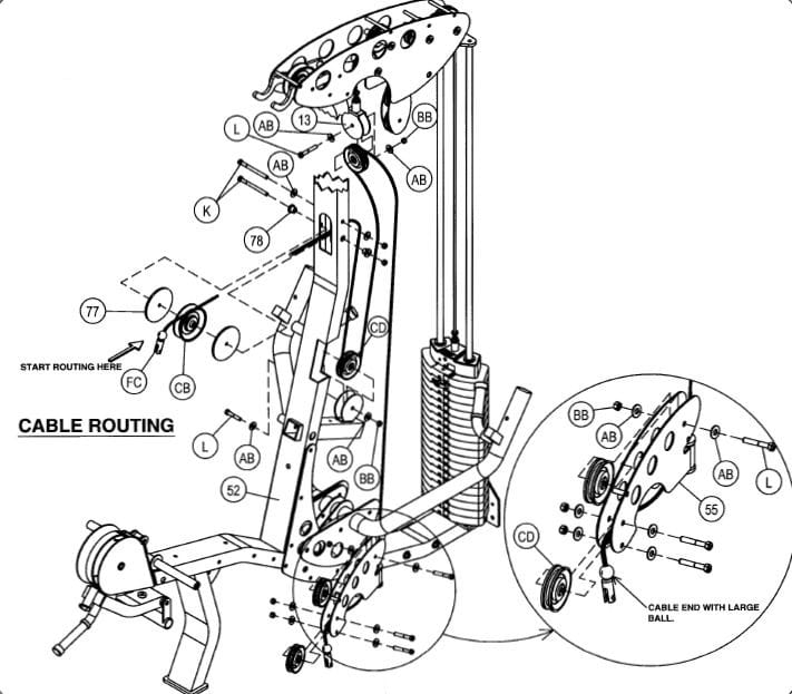 Hoist Fitness V5 Home Gym 37