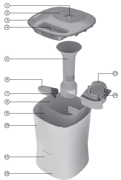 Honeywell HWM440 Series Humidifier Owners 1