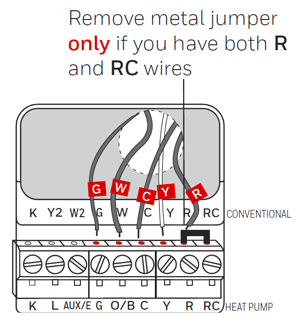 Honeywell Home RTH6500WF Wi-Fi Programmable Thermostat User Manual-10