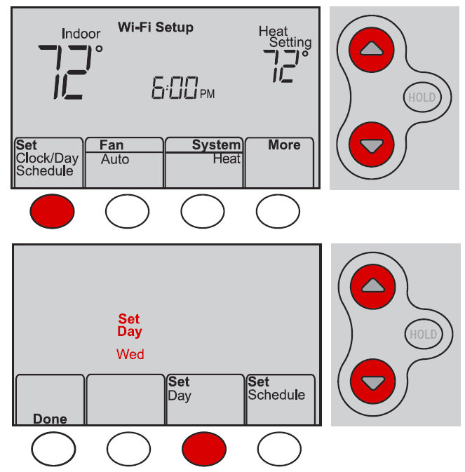 Honeywell Home RTH6500WF Wi-Fi Programmable Thermostat User Manual-22