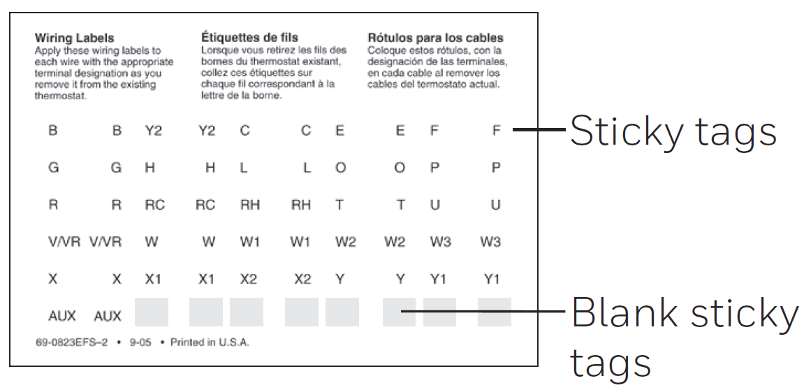 Honeywell Home RTH6500WF Wi-Fi Programmable Thermostat User Manual-6