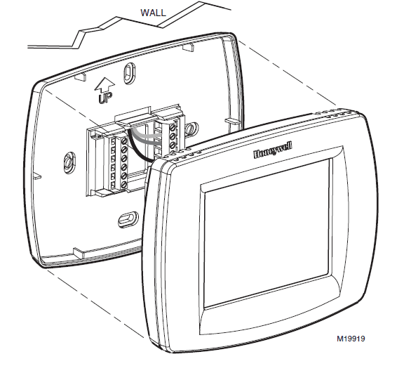Honeywell TH8320U Touch Screen Programmable Thermostat Installation Manual-18