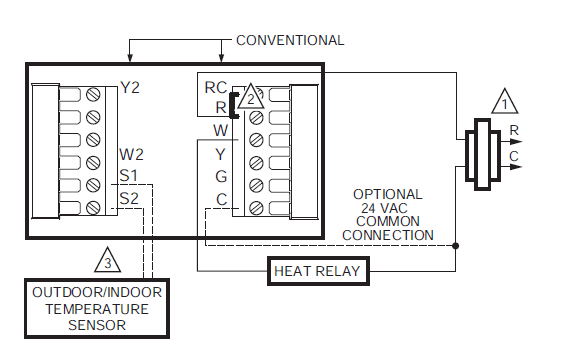 Honeywell TH8320U Touch Screen Programmable Thermostat Installation Manual-7