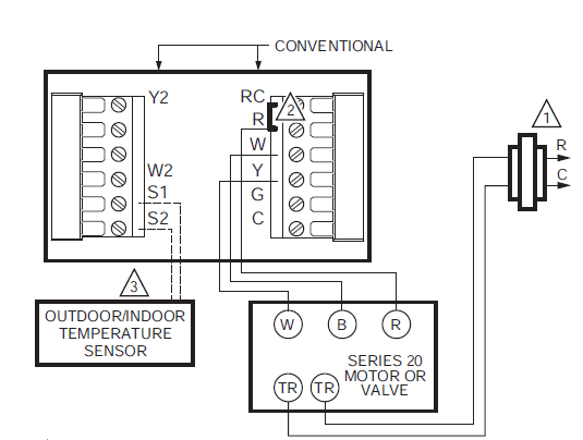 Honeywell TH8320U Touch Screen Programmable Thermostat Installation Manual-9