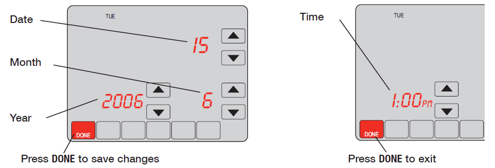 Honeywell TH9421C1004 VisionPro IAQ Programmable Thermostat Installation Manual Honeywell TH9421C1004 VisionPro IAQ Programmable Thermostat Installation Manual-1