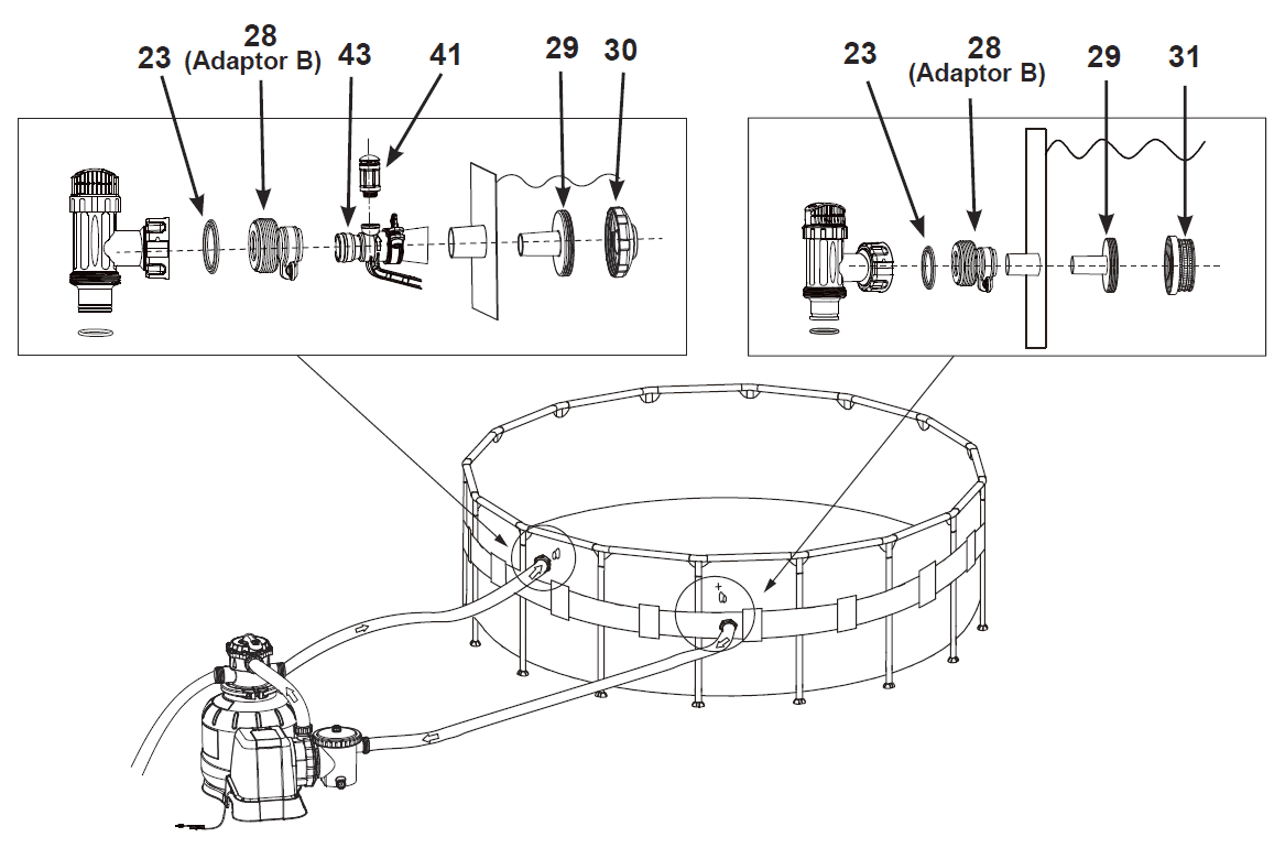 Intex Krystal Clear SX2100 Sand Filter Pump User Manual-17