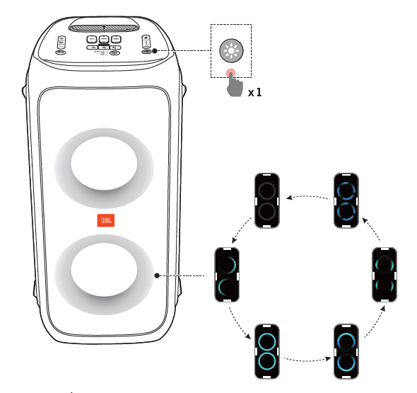 JBL Partybox 310 Portable Party Speaker User Manual JBL Partybox 310 Portable Party Speaker 26