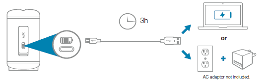 Jam Trance Mini LED Bluetooth Light Show Speaker User Guide-1