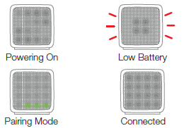 Jam Trance Mini LED Bluetooth Light Show Speaker User Guide-3