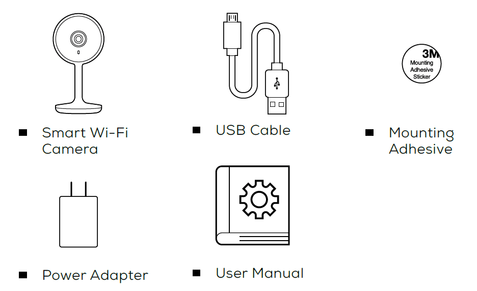 Merkury 1080p Smart Wi-Fi Camer 1