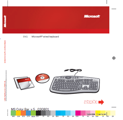 Microsoft Natural Ergonomic Keyboard 4000 Manual-4
