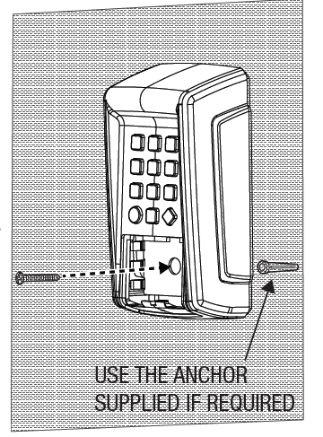 Mighty Mule MMK200 Digital Wireless Keypad 10