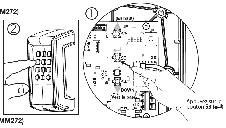 Mighty Mule MMK200 Digital Wireless Keypad 8