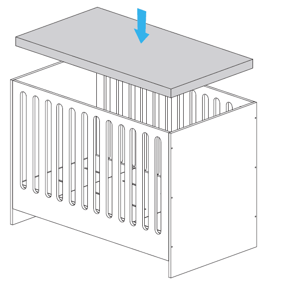 Mocka Amalfi Cot Assembly Instructions-6