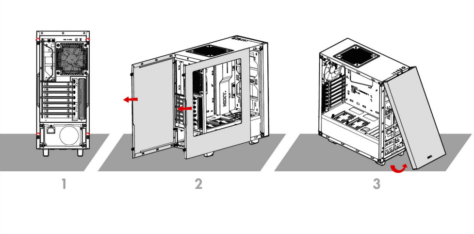 NZXT S340 Matte ATX Mid Tower Case User Manual-12