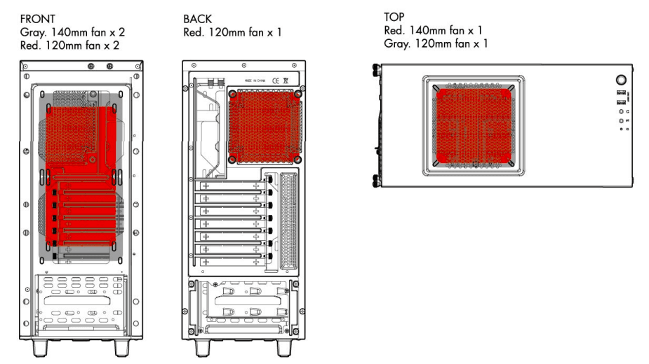 NZXT S340 Matte ATX Mid Tower Case User Manual-21