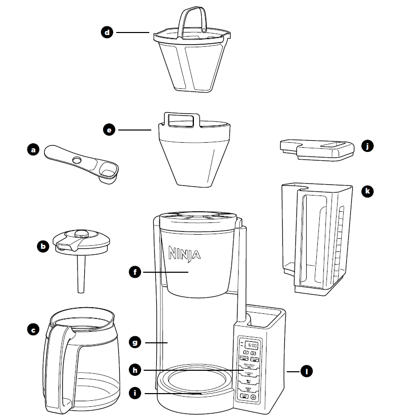 Ninja CE251 12-Cup Coffee Brewer User Guide Ninja CE251 12-Cup Coffee Brewer-2
