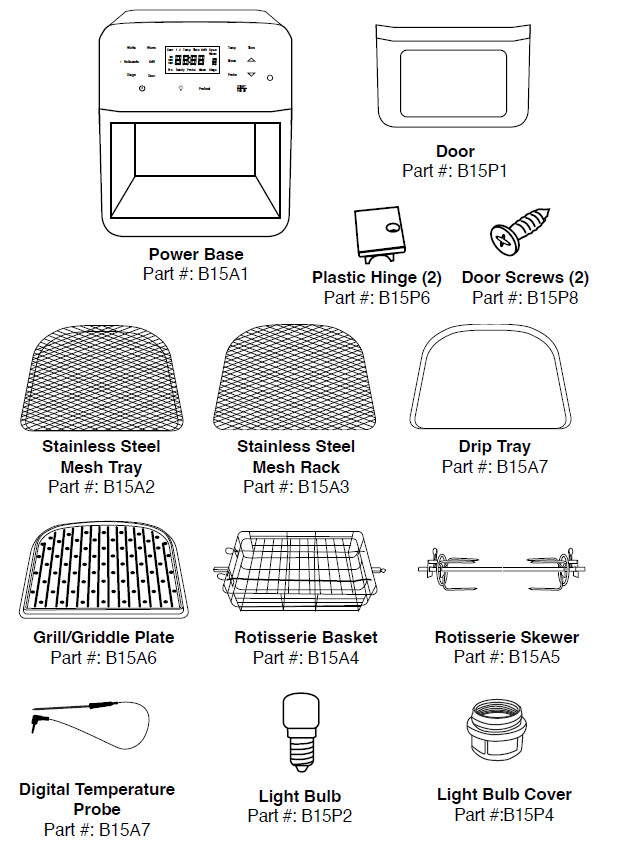 Nuwave Brio 15.5 QT Digital Air Fryer User Guide Nuwave Brio 15.5 QT Digital Air Fryer User Guide-1