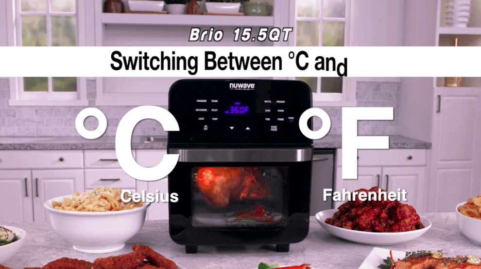 Nuwave Brio 15.5 QT Digital Air Fryer User Guide