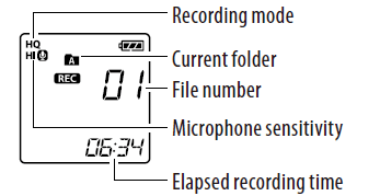 Olympus VN-7200 Digital Voice Recorder User Manual-4