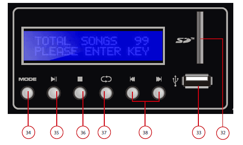 Peavey PV i6500 Mixer Amplifier User Manual-9