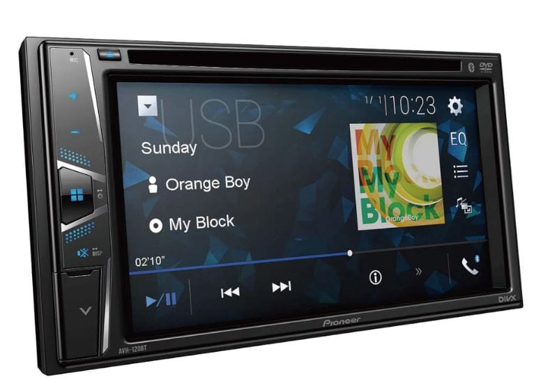 Pioneer AVH-120BT DVD RDS AV Receiver Manual Pioneer AVH-120BT DVD RDS AV Receiver product image