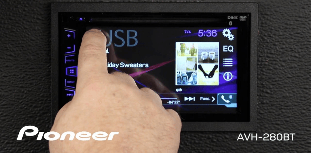 Pioneer AVH-280BT AV Receiver Installation Manual