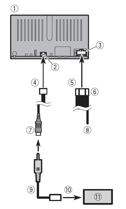Pioneer DMH-130BT RDS AV Receiver Installation 11