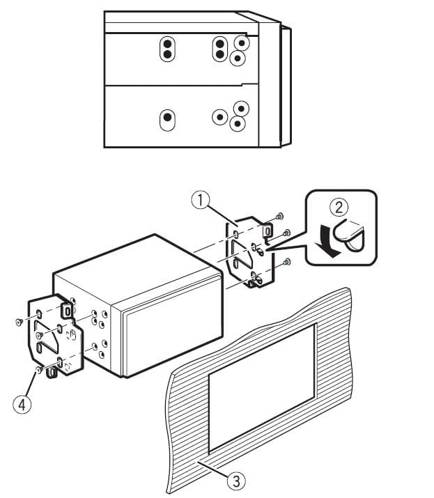 Pioneer DMH-130BT RDS AV Receiver Installation 16