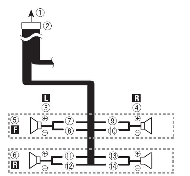 Pioneer DMH-130BT RDS AV Receiver Installation 5