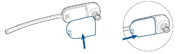 Plantronics Savi WO2 W740 Wireless Headset System 12