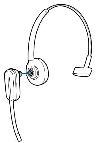 Plantronics Savi WO2 W740 Wireless Headset System 20