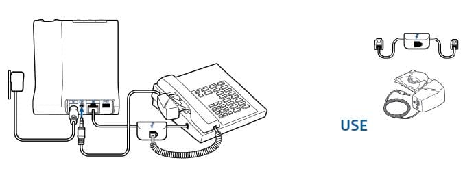 Plantronics Savi WO2 W740 Wireless Headset System 30