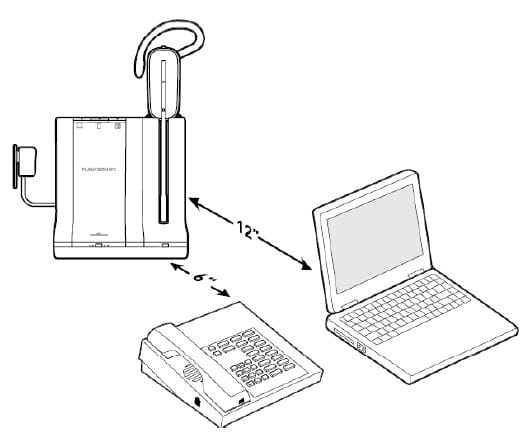 Plantronics Savi WO2 W740 Wireless Headset System 43