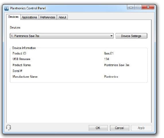 Plantronics Savi WO2 W740 Wireless Headset System 60