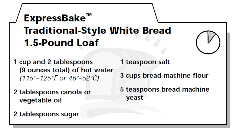 Sunbeam 5890 Bread Maker User Manual With Recipes Sunbeam 5890 Bread Maker User Manual With Recipes-12
