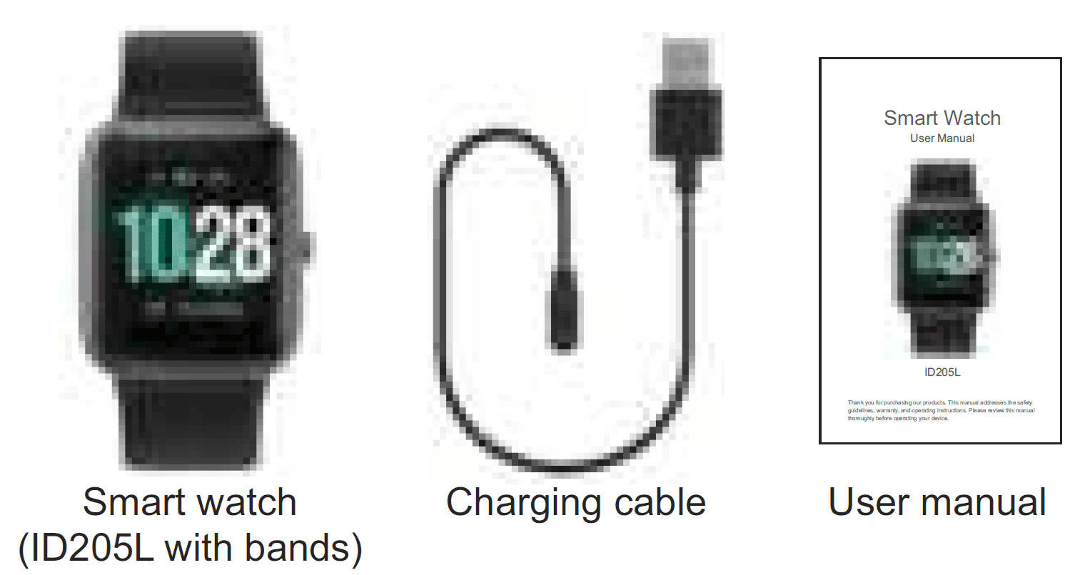 VeryFitPro ID205L Smart Watch-1