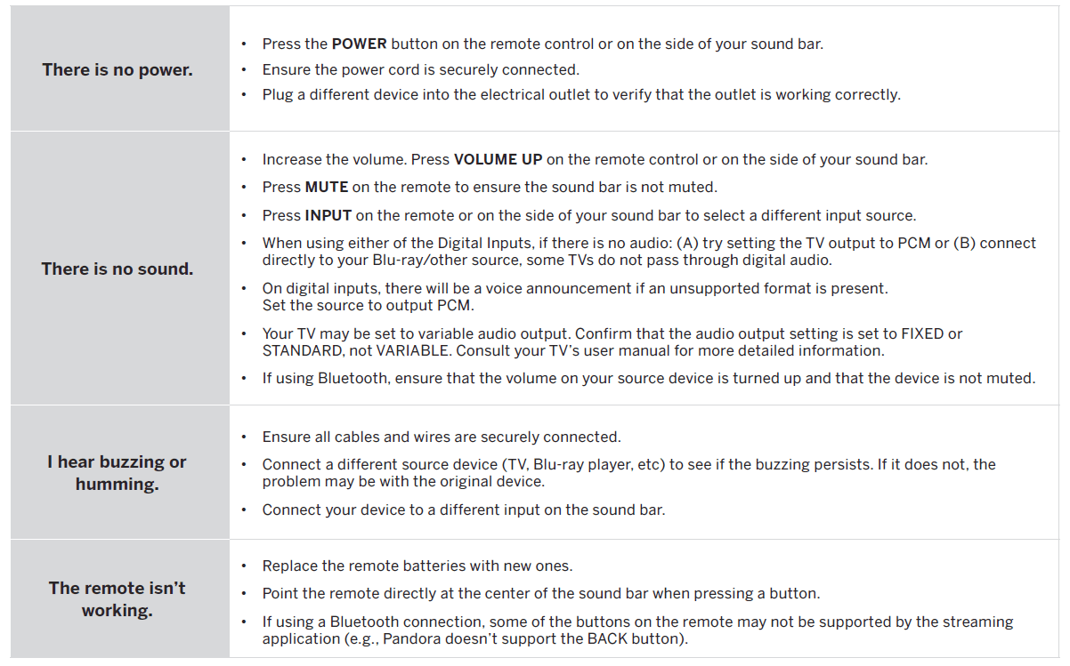 Vizio M213ad M-Series Immersive Sound Bar User Manual-28