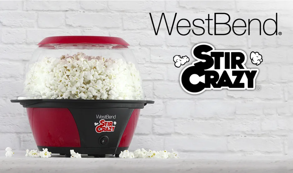 West Bend Stir Crazy Corn Popper Instruction Manual-featured image
