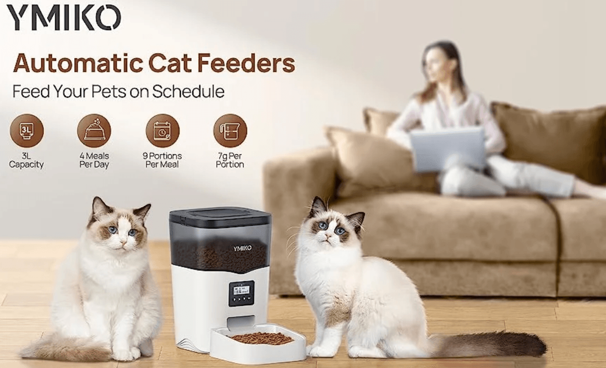 Ymiko YM-AF001 Automatic Pet Feeder User Guide